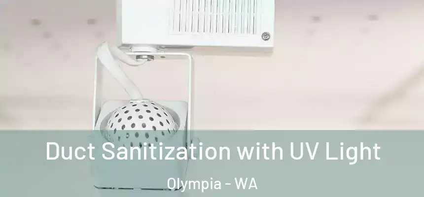 Duct Sanitization with UV Light Olympia - WA